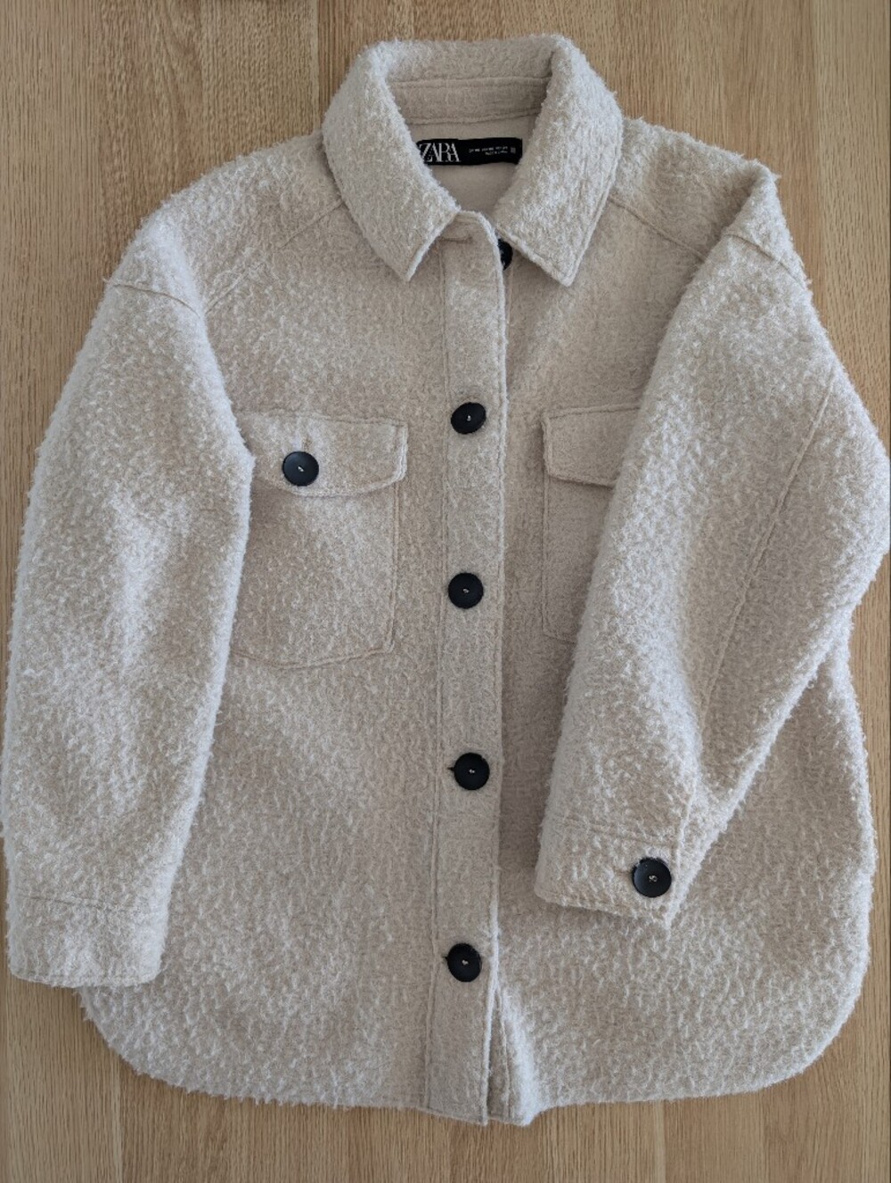 Zara Faux Sherpa Jacket